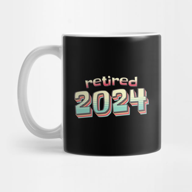 Officially Retired 2024, Funny Retired, Retirement, Retirement Gifts, Retired Est 2024, Retirement Party by TayaDesign